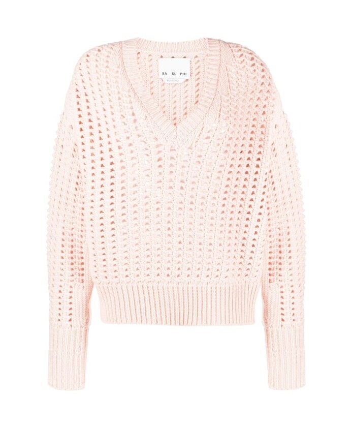 pull-rose-en-cachemire-a-col-en-v