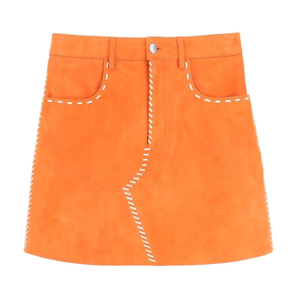 Marni Short Skirts Orange Dames
