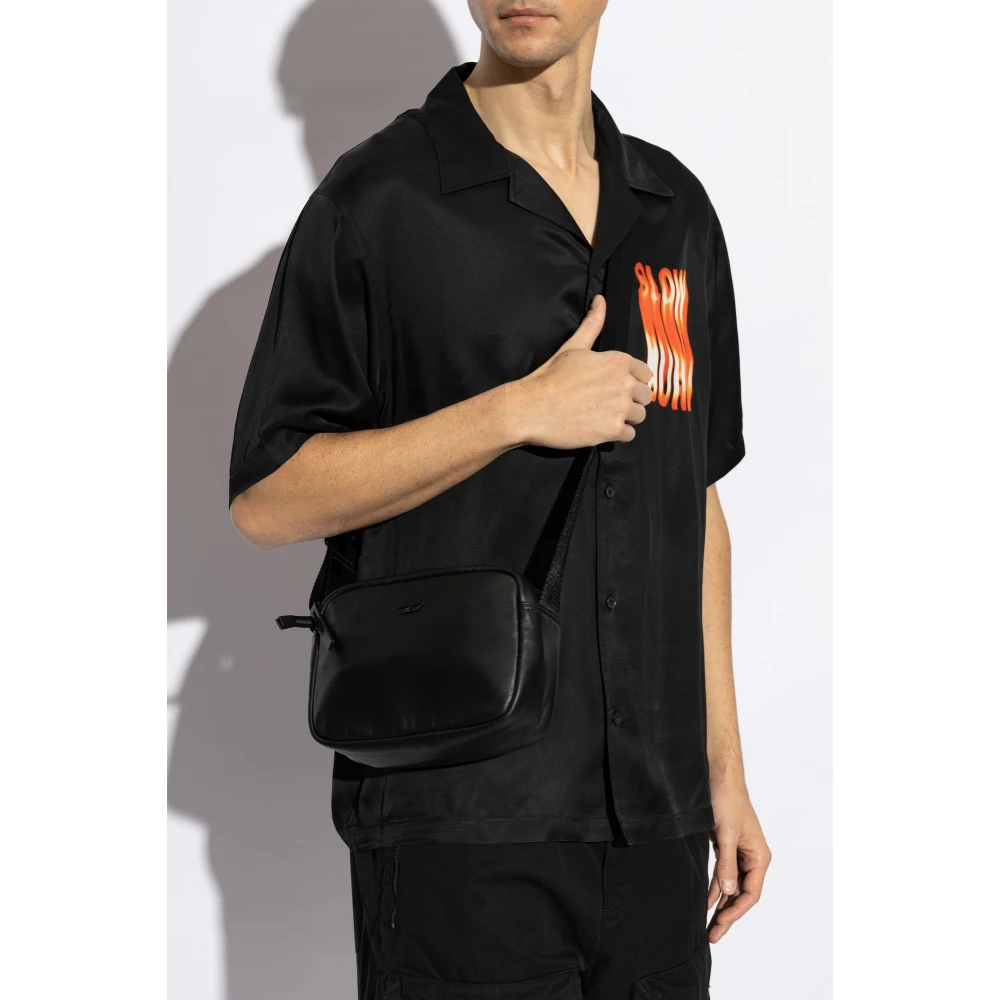 Diesel Schoudertas Rave Black Heren