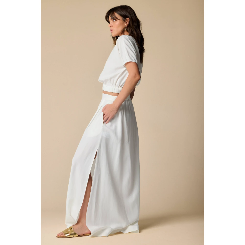 Kocca Stijlvolle Blouses voor Vrouwen White Dames