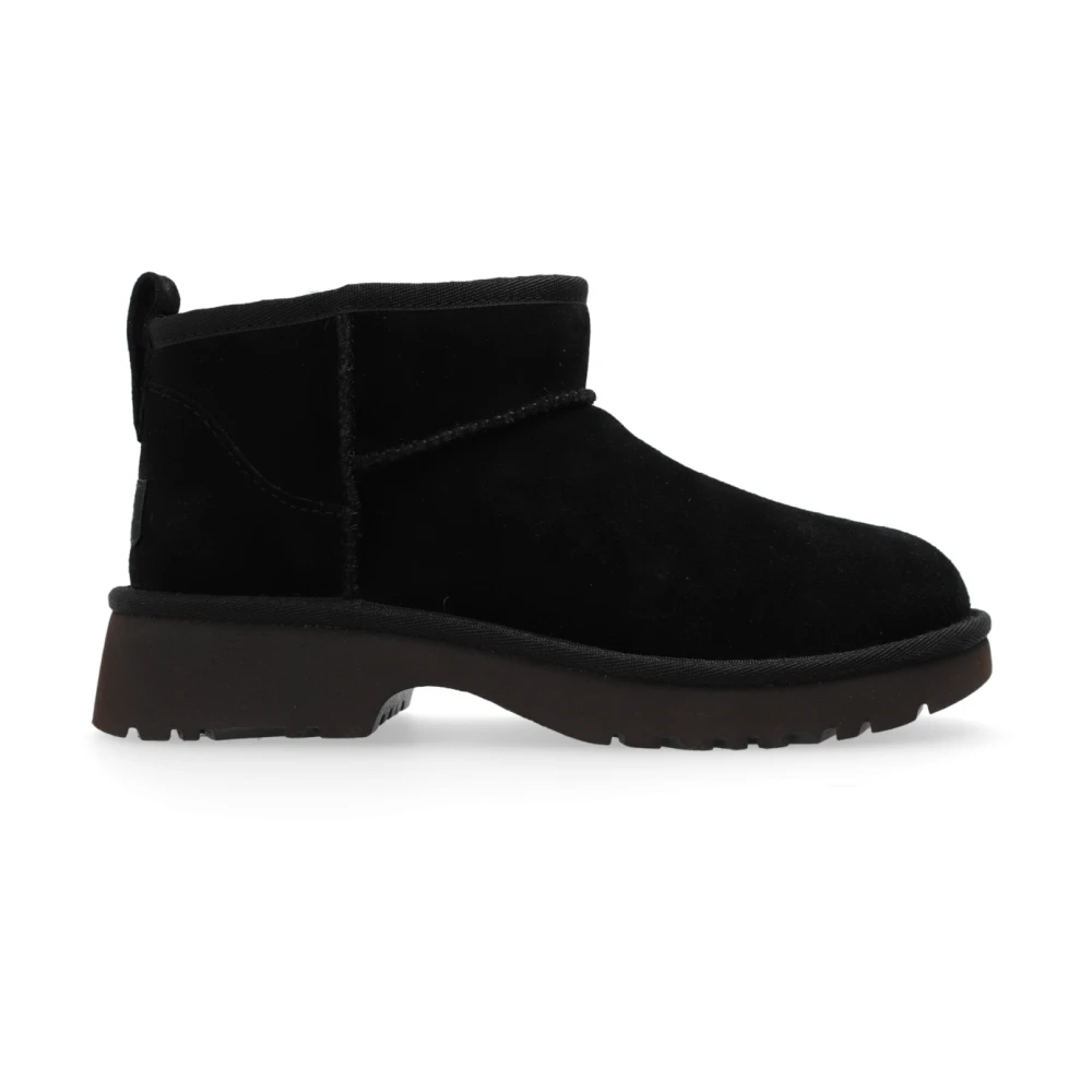 UGG Snö stövlar Klassisk Ultra Mini Nya Höjder Black, Unisex