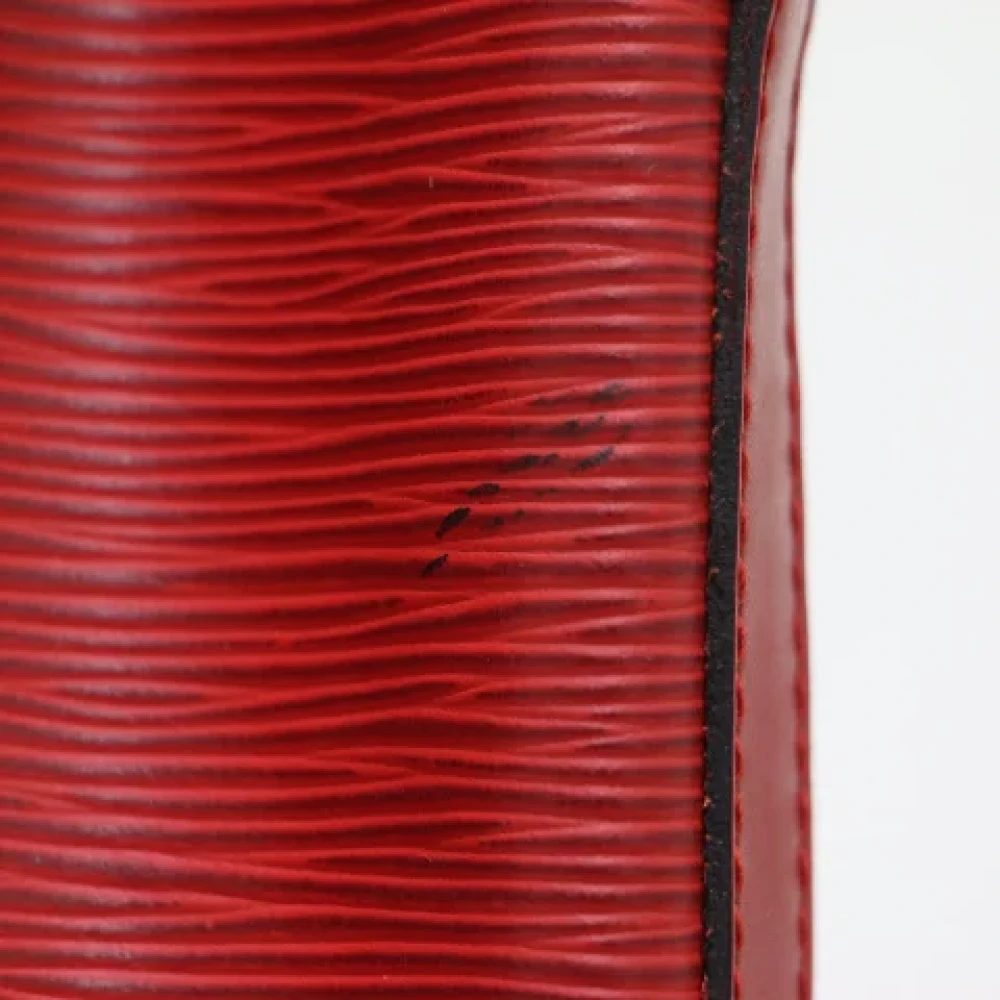 Louis Vuitton Vintage Pre-owned Leather louis-vuitton-bags Red Dames