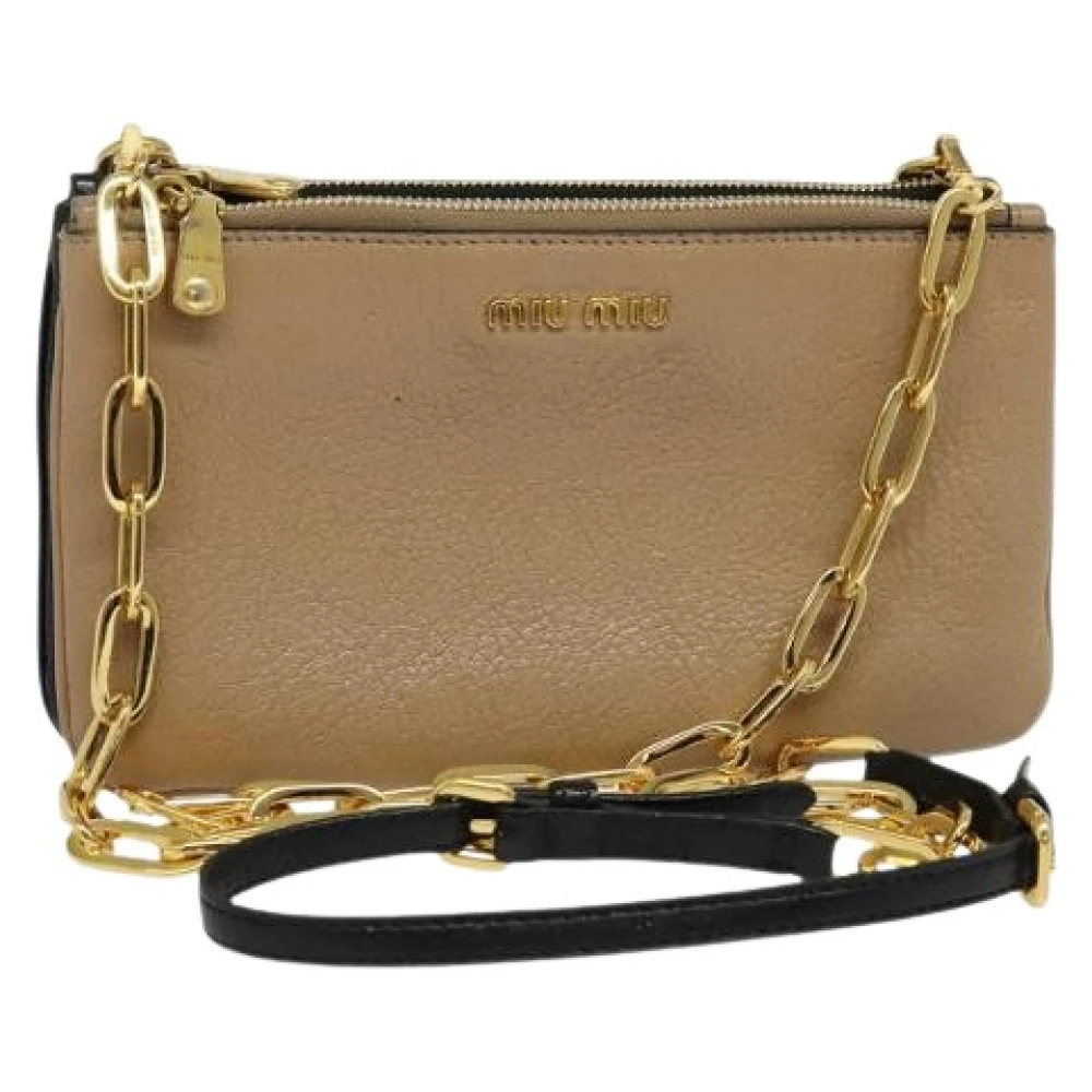 Pre-owned > Pre-owned Bags > Pre-owned Cross Body Bags - - Miu Miu Pre-owned - Modalova
