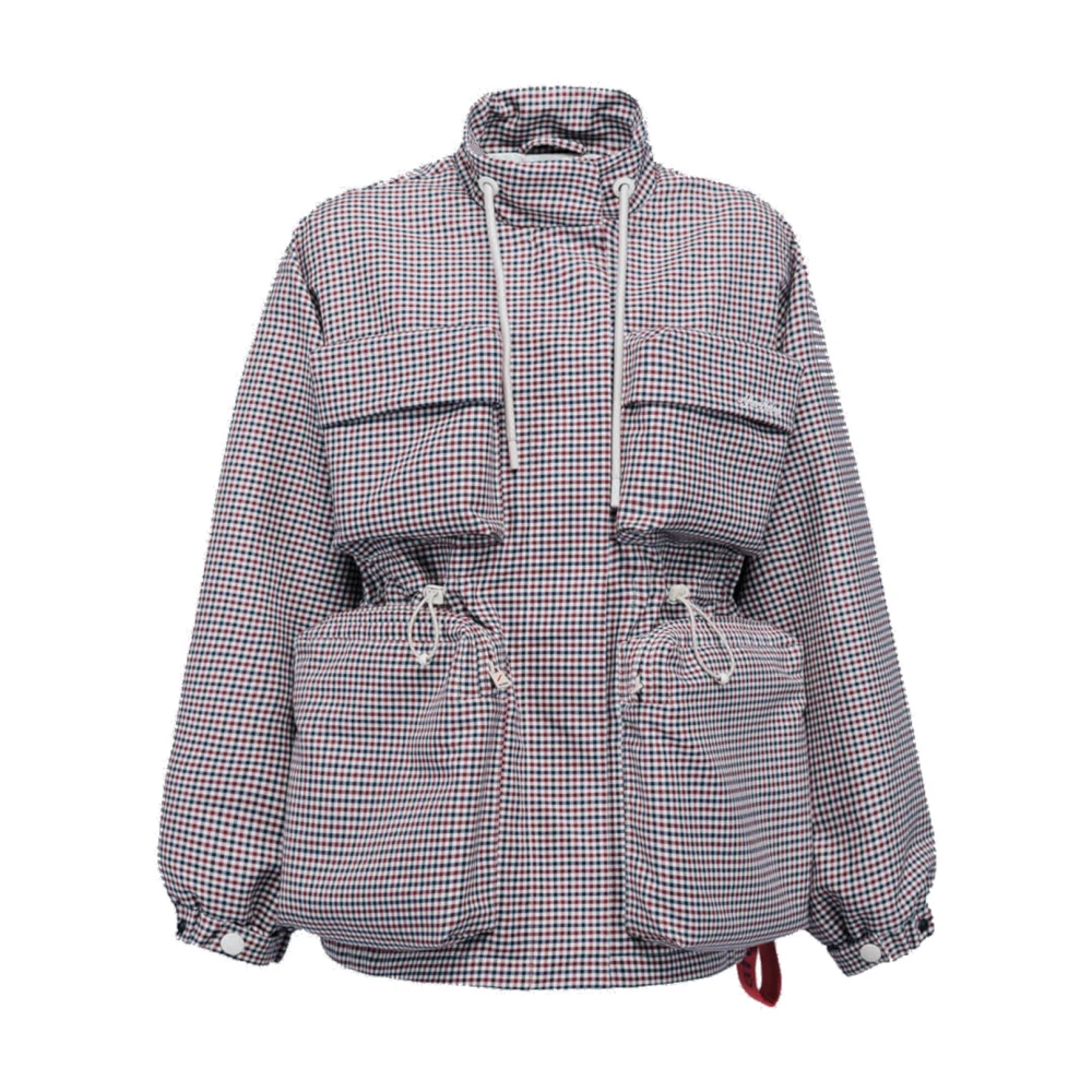 Afterlabel Jacquard Katoenen Jack met Ritszakken Multicolor Dames