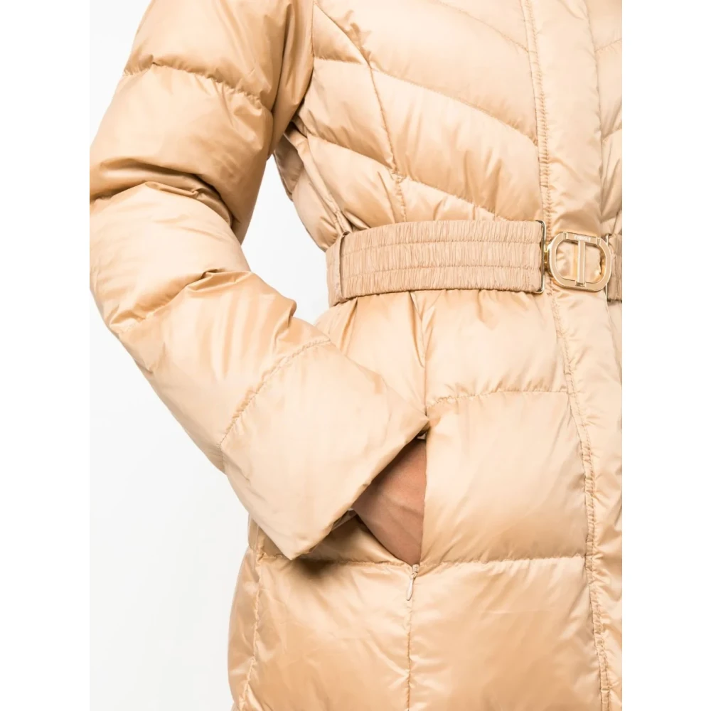 Twinset Jas met Ovaal Gesp T Art. 232Tp2361 Brown Dames