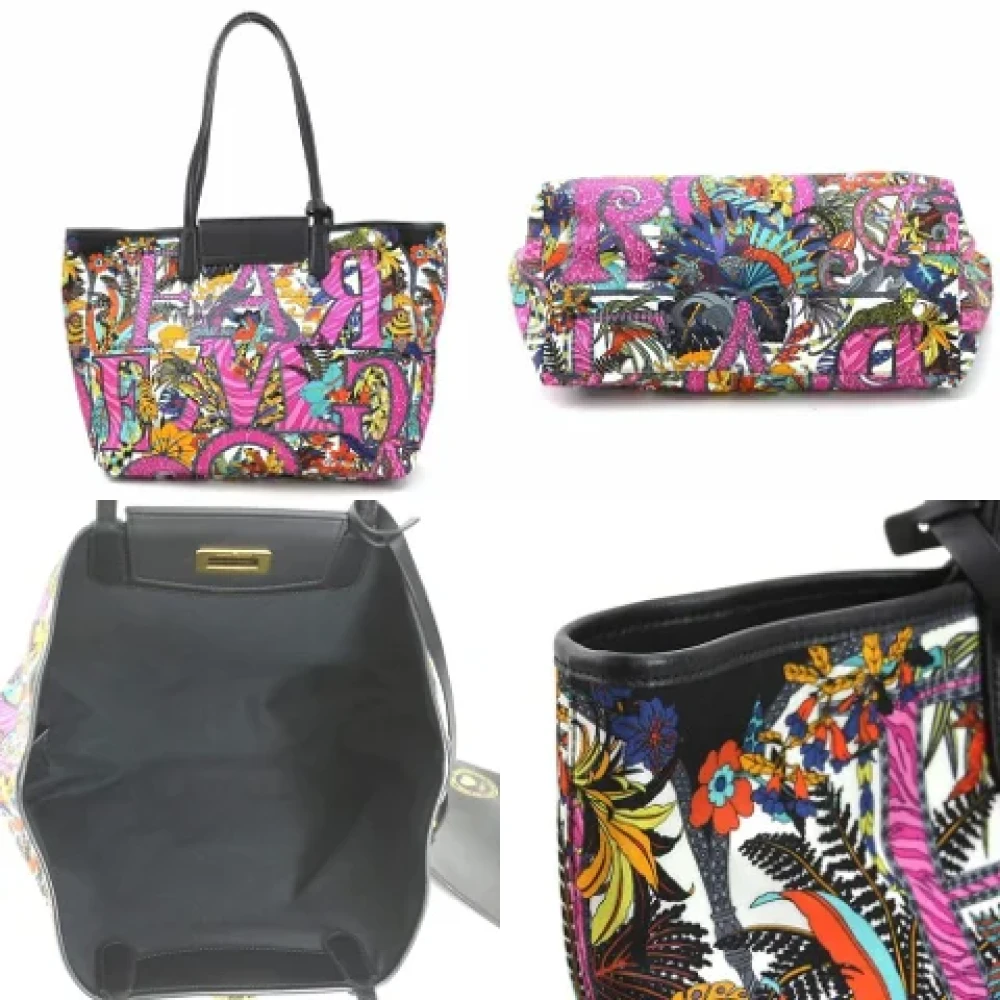 Salvatore Ferragamo Pre-owned Leather shoulder-bags Multicolor Dames