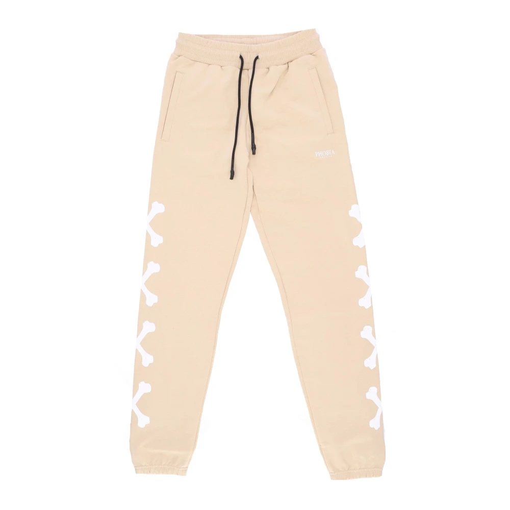 Phobia Archive Uomo Beige - Cross Bones Pants - Trousers - L