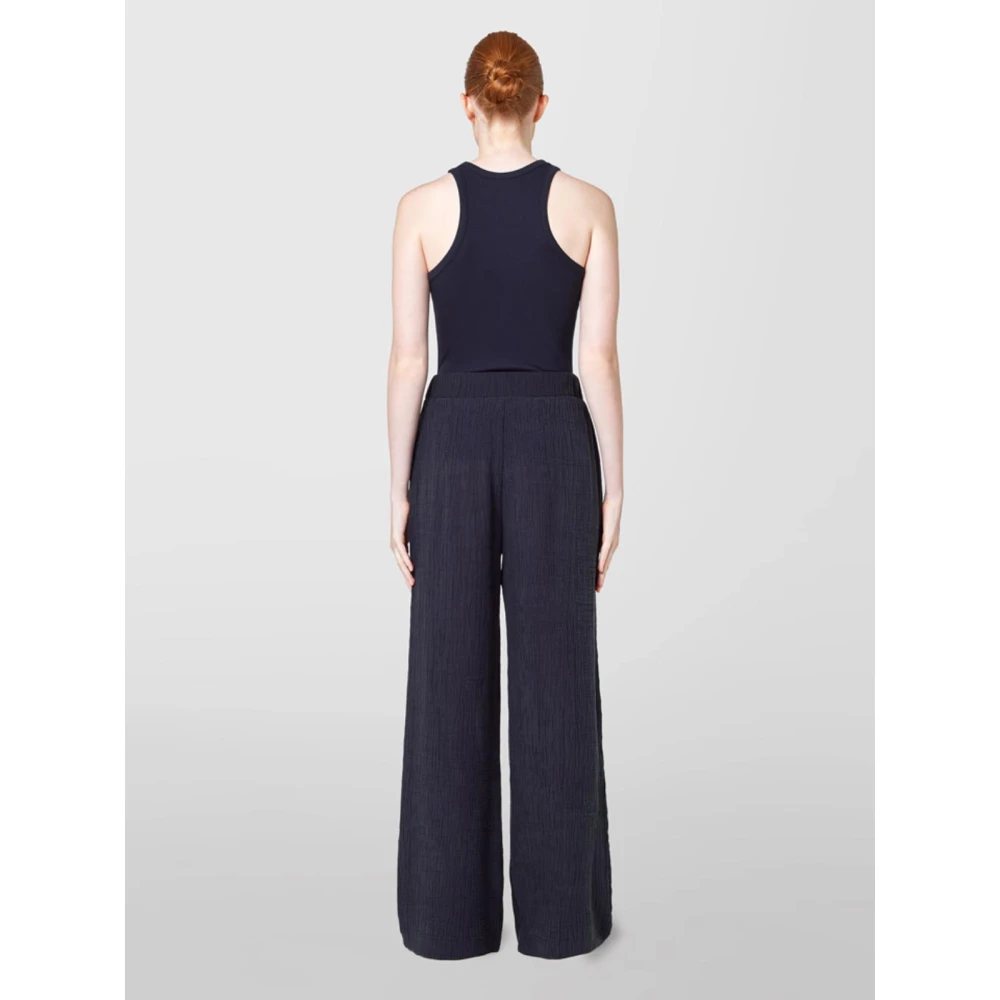Alpha Studio Stijlvolle Broek Blue Dames