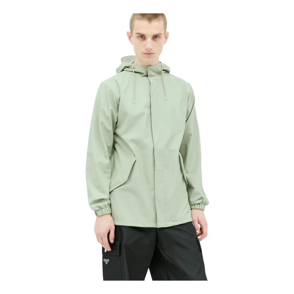 Rains Fishtail Jacket Green Heren