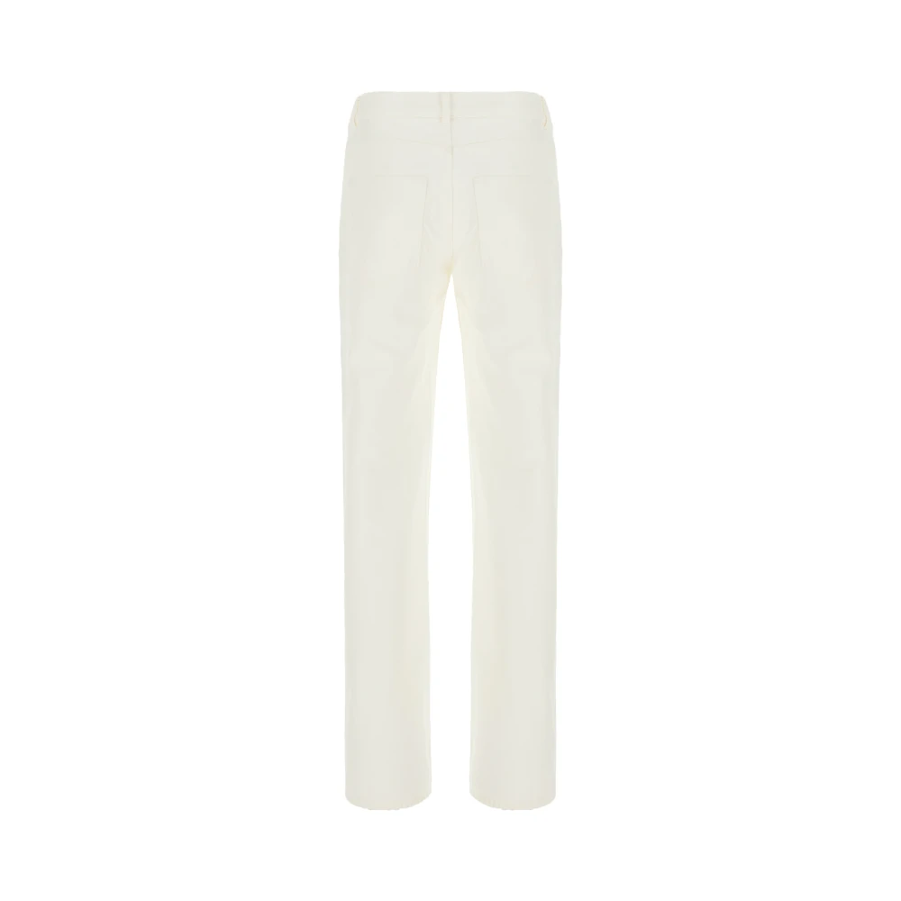 Ann Demeulemeester Klassieke Denim Jeans voor dagelijks gebruik Beige Heren