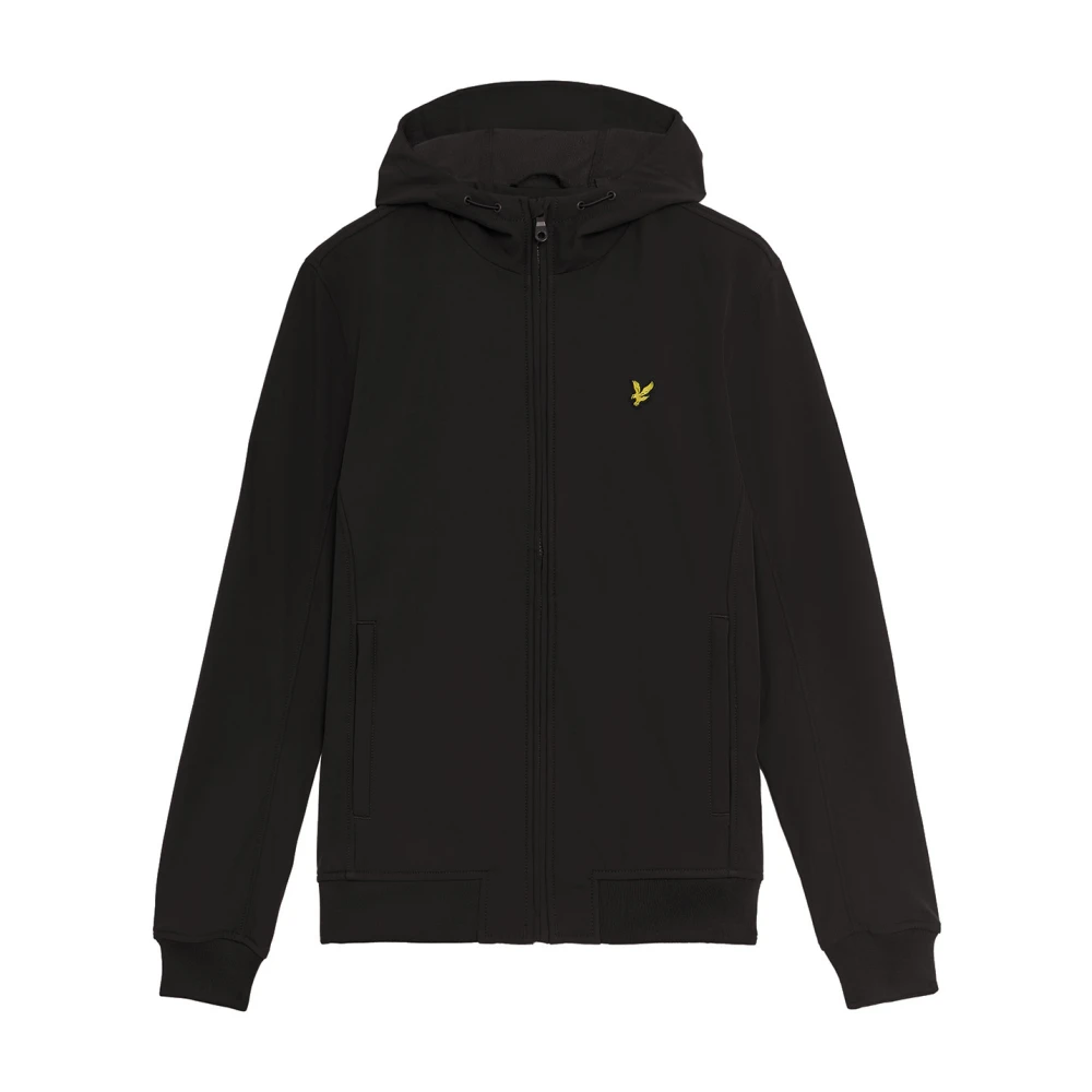 Lyle And Scott Men's Water-Resistant Windproof Stretch Softshell Jacket - Jet Black Z865 - S - Image 7