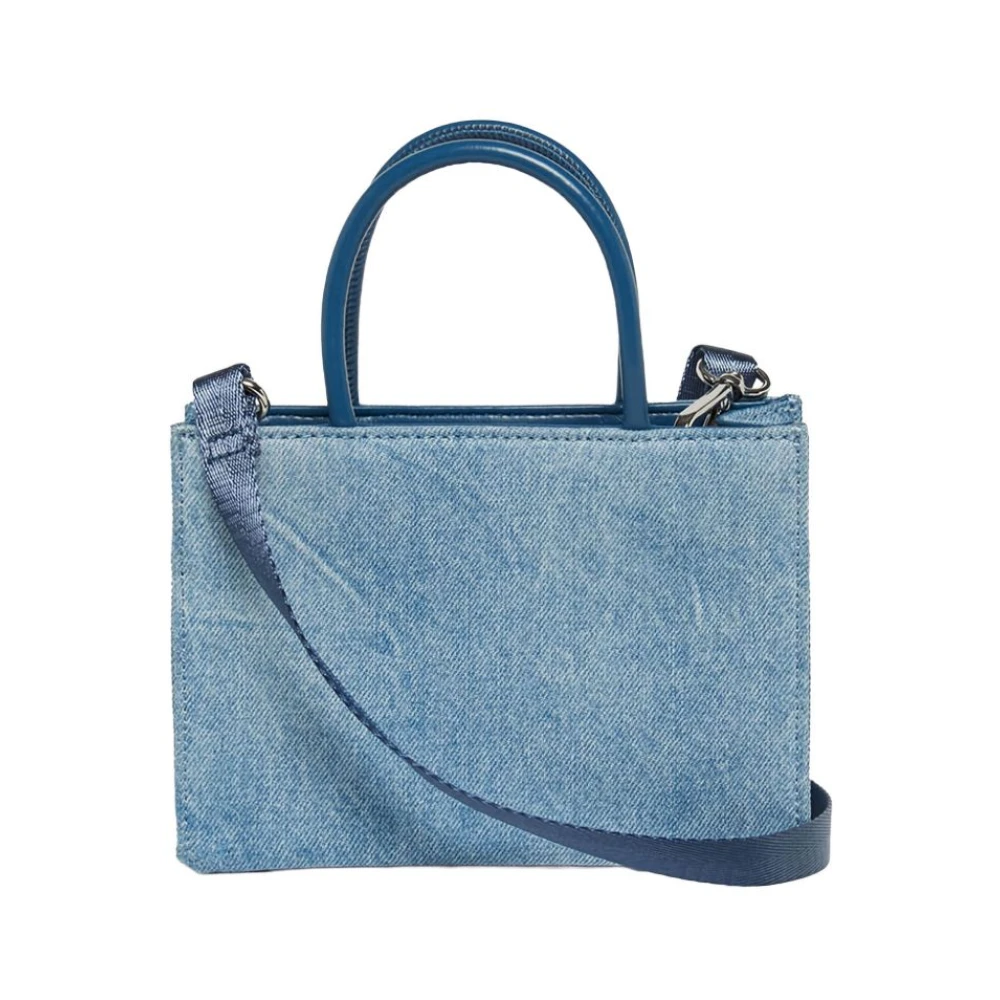 Diesel Women's Blue Handbags, One Size, Dsl 3D Mini Bag