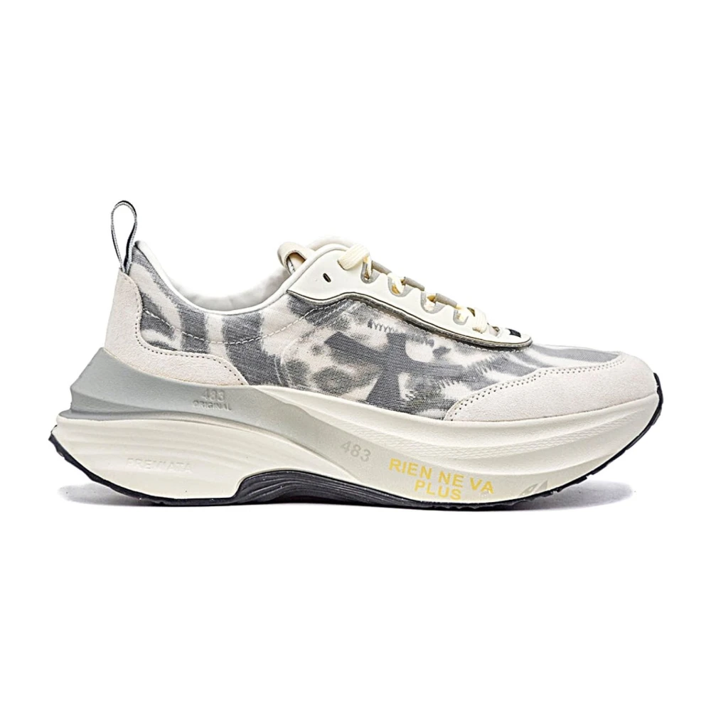Premiata Hill Rete E Stampa Dames Schoenen Veelkleurig Multicolor