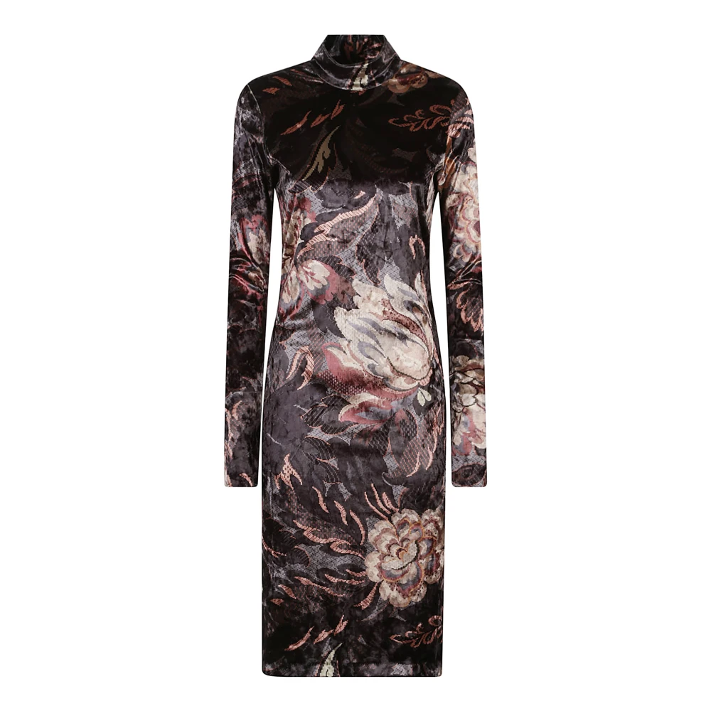 ETRO Elegante Zwarte Jurk voor Vrouwen Multicolor Dames