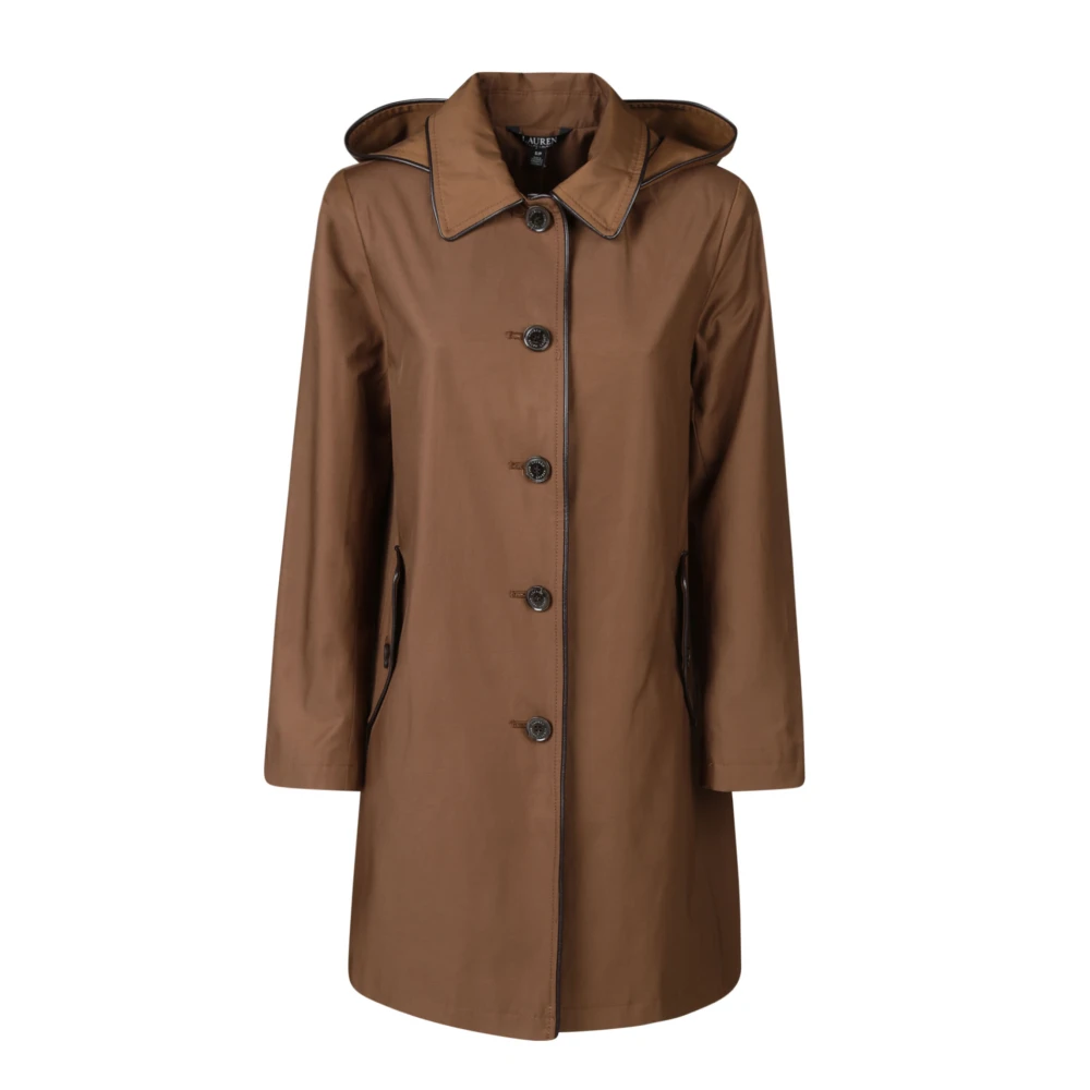 Ralph Lauren Gevoerde Jas Brown Dames