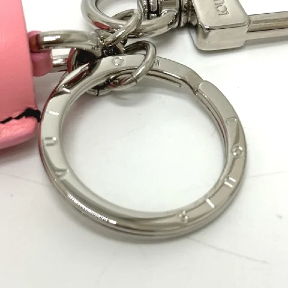Louis Vuitton Vintage Pre-owned Leather key-holders Pink Dames