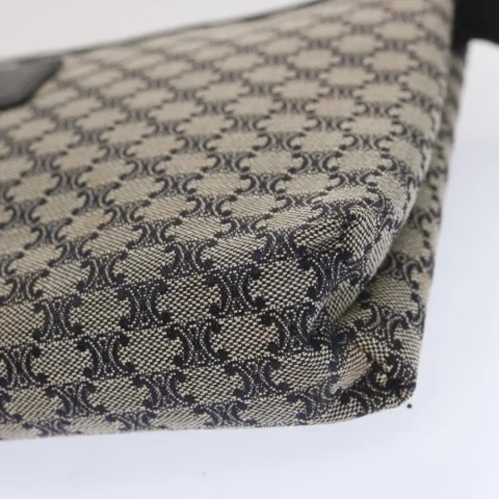 Celine Vintage Pre-owned Canvas clutches Brown Dames