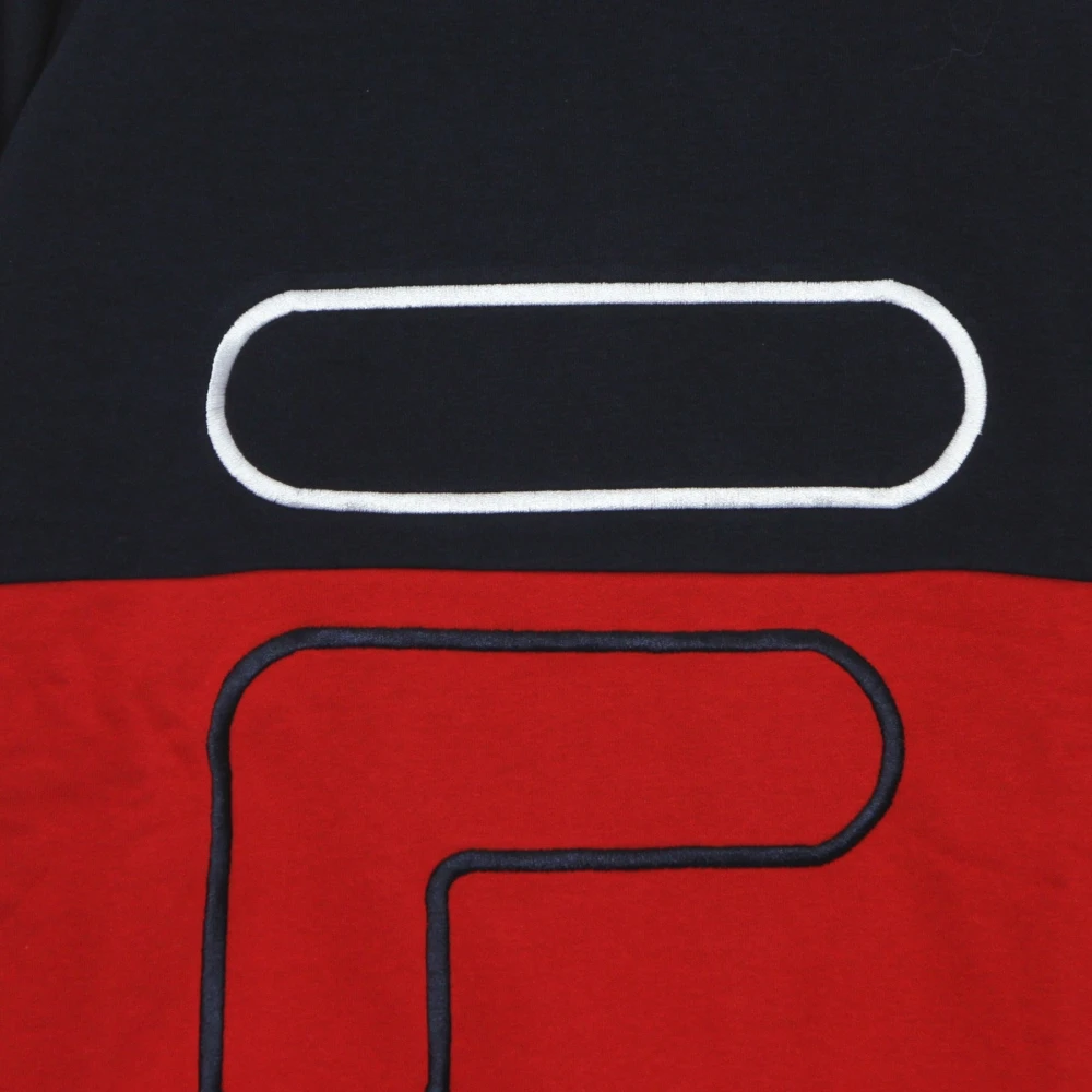 Fila Kleur Blok Crewneck Sweatshirt Lichtgewicht Multicolor Heren