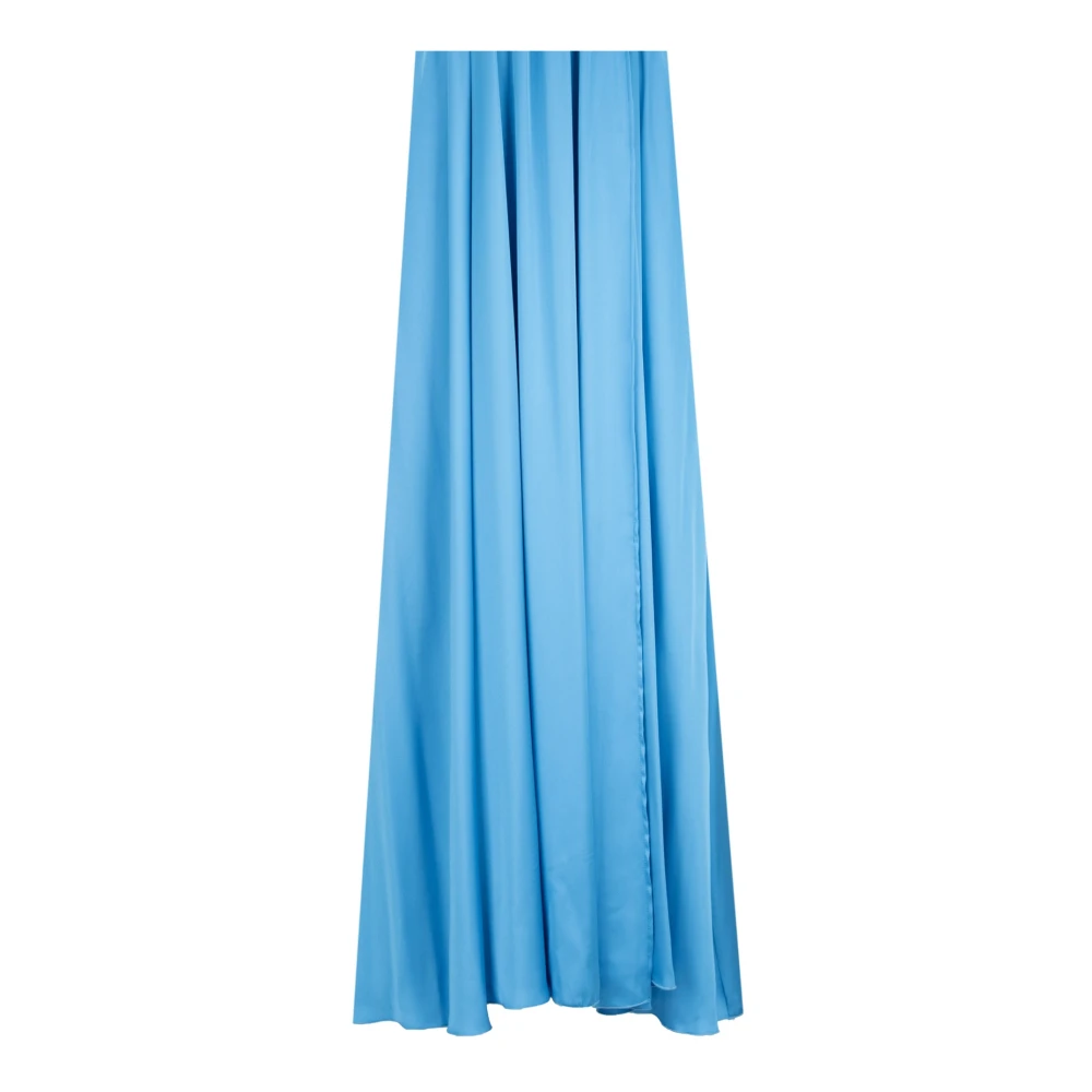 Aniye By Bloemen Lange Jurk met Diepe Split Blue Dames