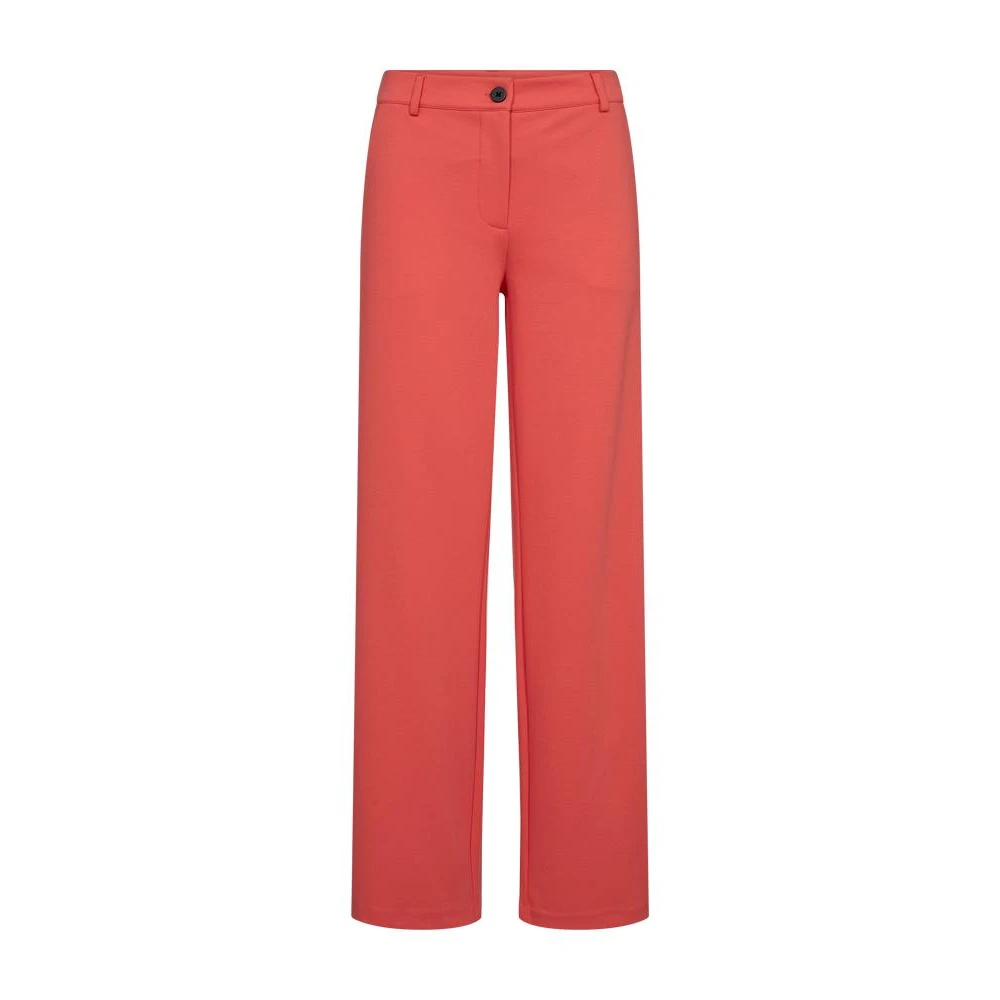 Freequent broek 200632 Fqnanni Hot Coral Red Dames
