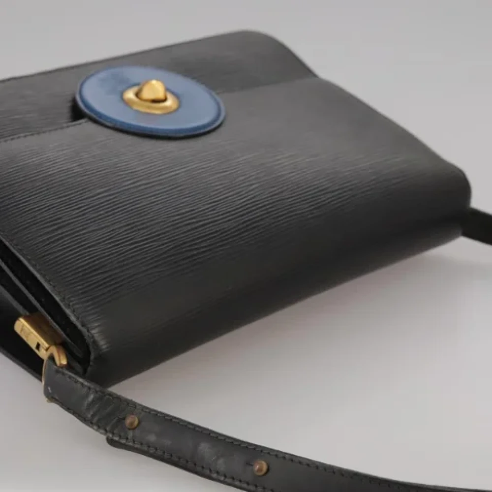 Louis Vuitton Vintage Pre-owned Leather louis-vuitton-bags Black Dames