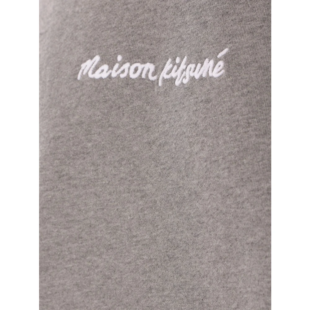 Maison Kitsuné Grijze Trui voor een Stijlvolle Look Gray Heren