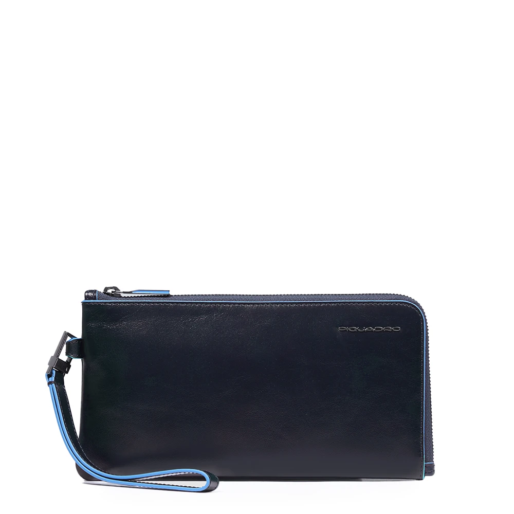Piquadro Homme Bleu Sacs, Taille: One Size Pochette Dragonne