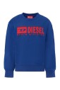 sweatshirt-col-rond-bleu