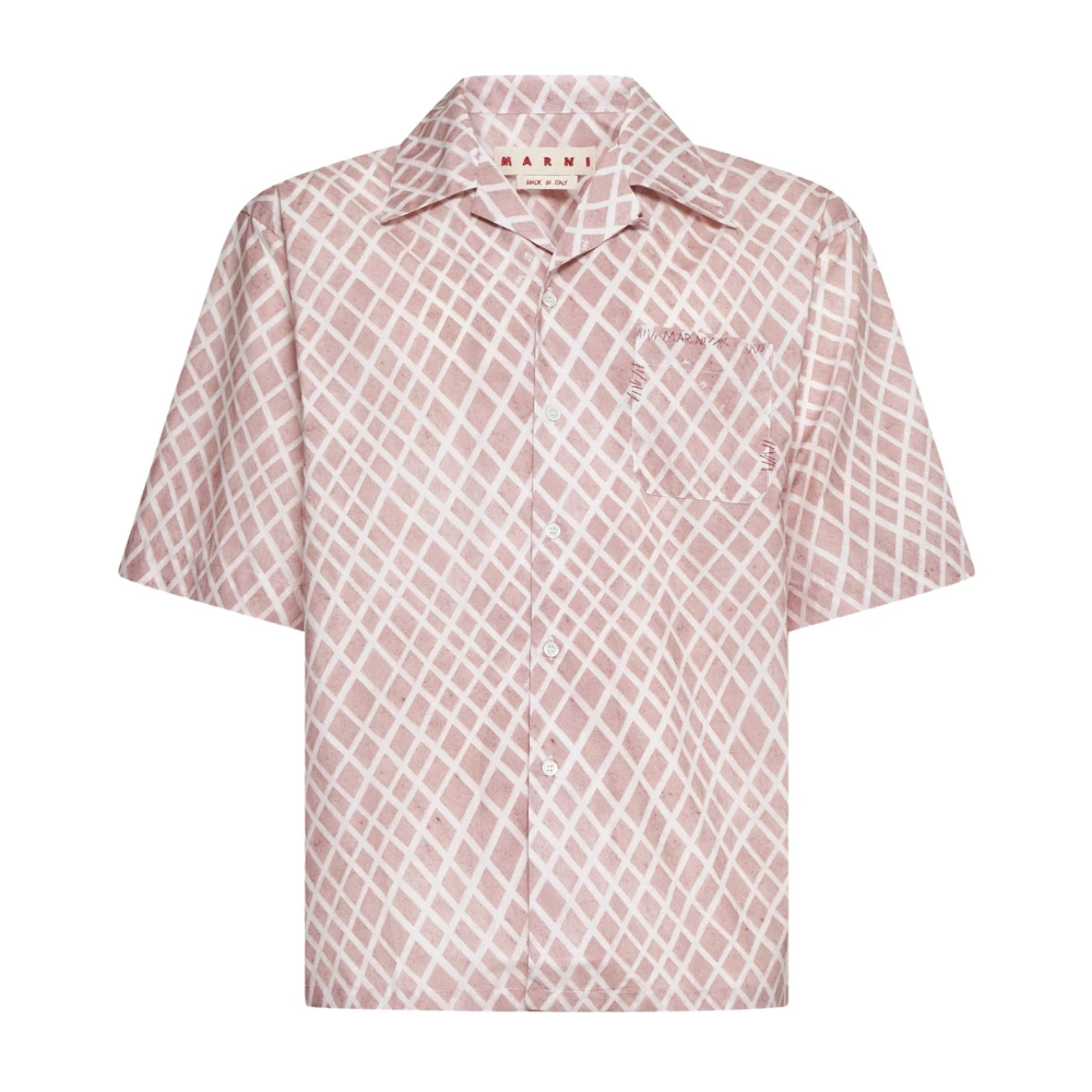 Marni Roze Shirt Collectie Pink Heren