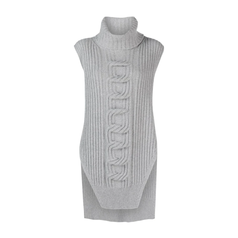Stella Mccartney Gezellige Turtleneck Sweater Gray Dames