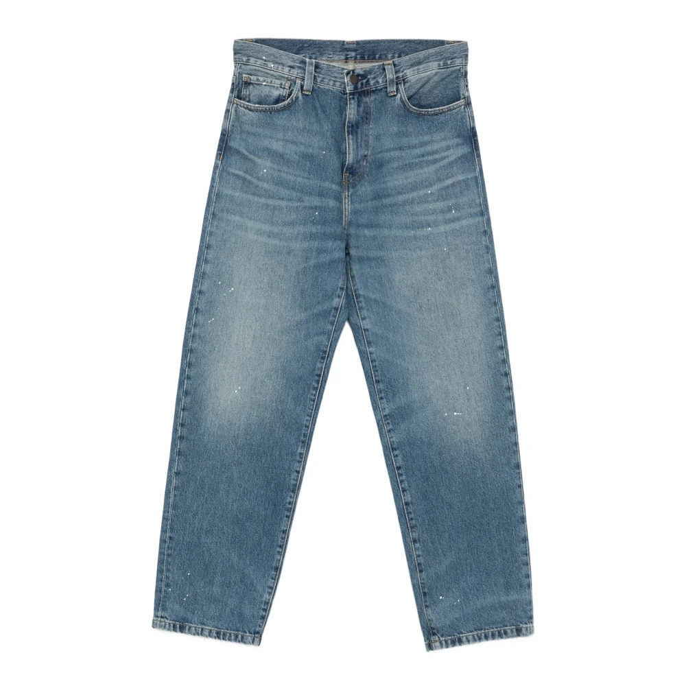 Carhartt Wip Men's Blue Landon Pant /Destroy Wash Splatter - Image 8