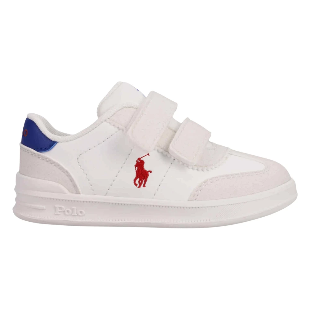 Ralph Lauren Boys White Hollis Ez Trainers - Kids Sneakers - 25 Eu - Kids