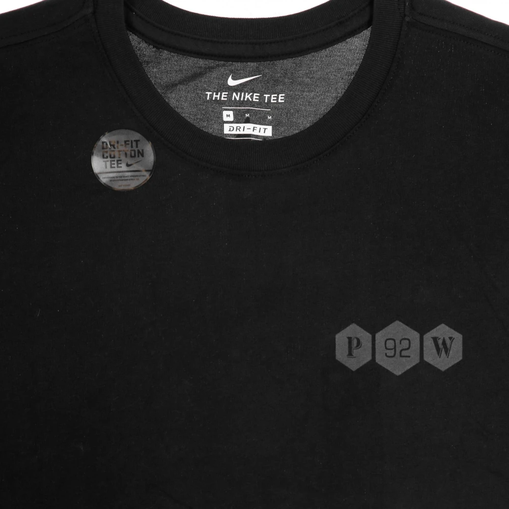 Nike Kyrie Dry Tee Logo Zwart Black Heren