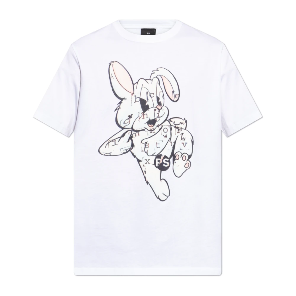 PS By Paul Smith T-shirt met print White Heren