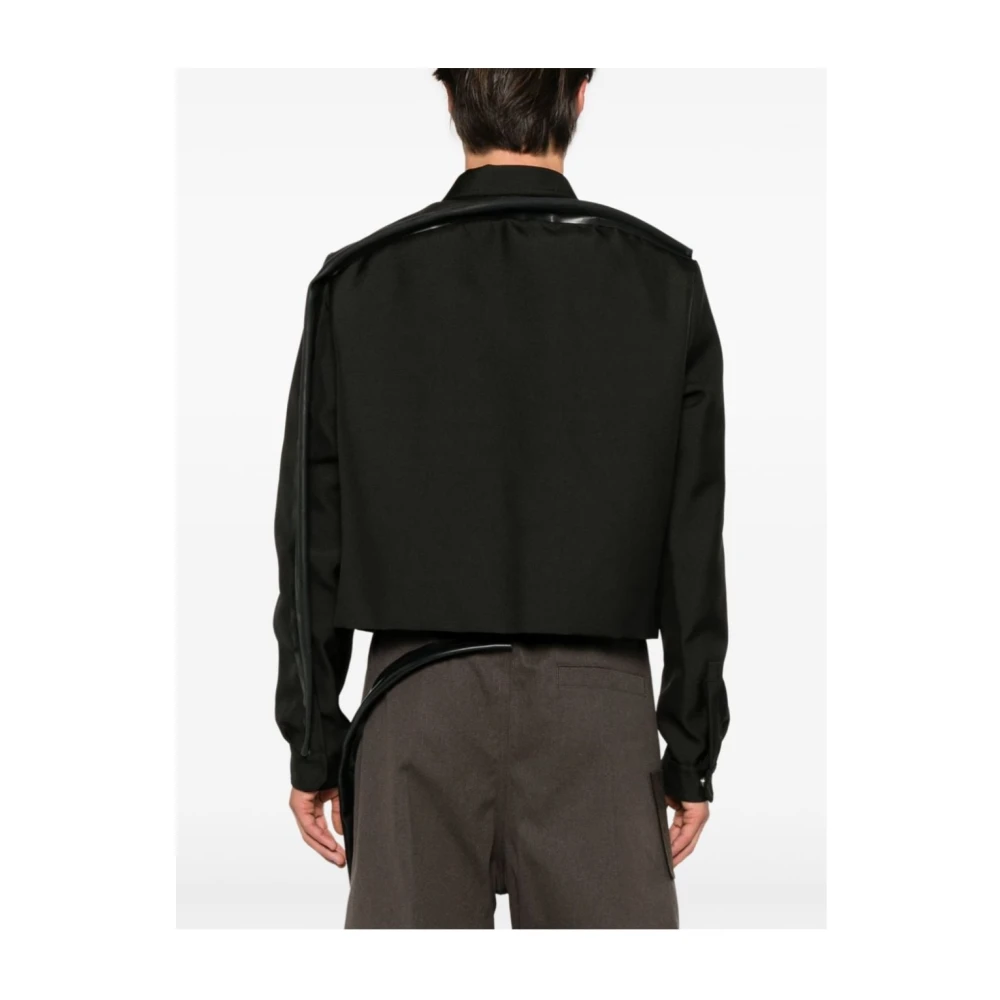 Rick Owens Tour Alice 090409 Lichtgewicht Jas Black Heren