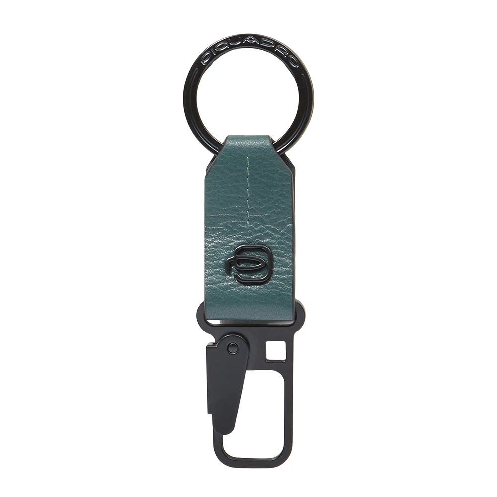 Piquadro Hombre Verde Accesorios, Talla: One Size