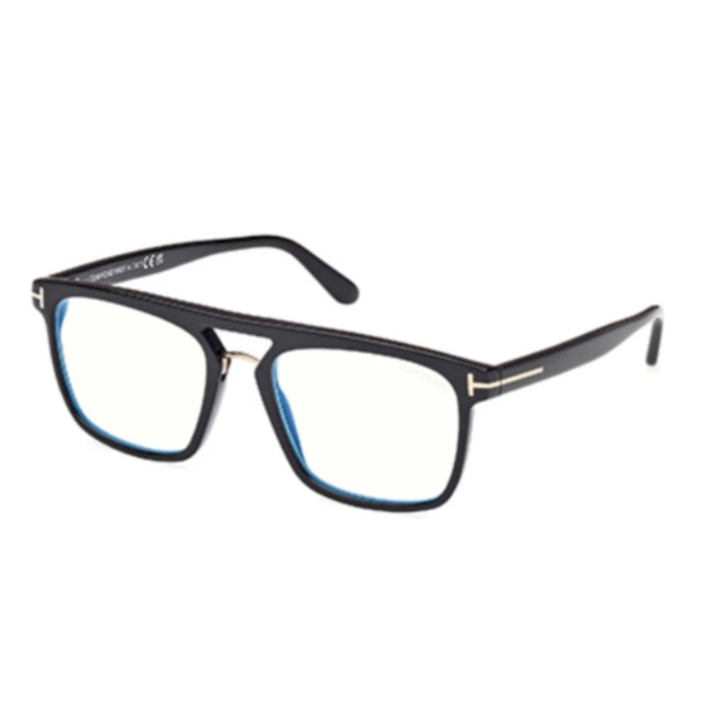 Tom Ford Klassieke Zwarte Zonnebril Black Unisex