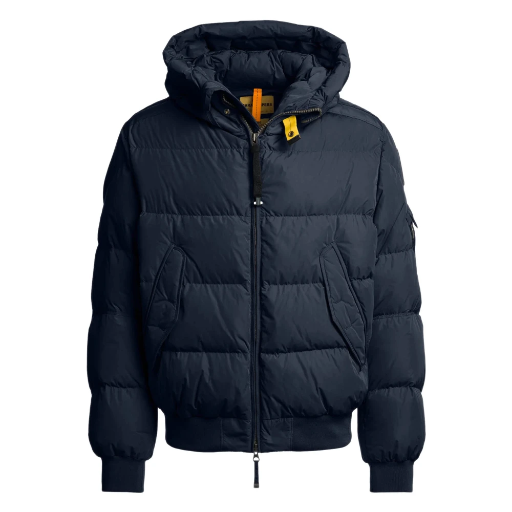 Parajumpers Men's Blue Winter Coat With Hood