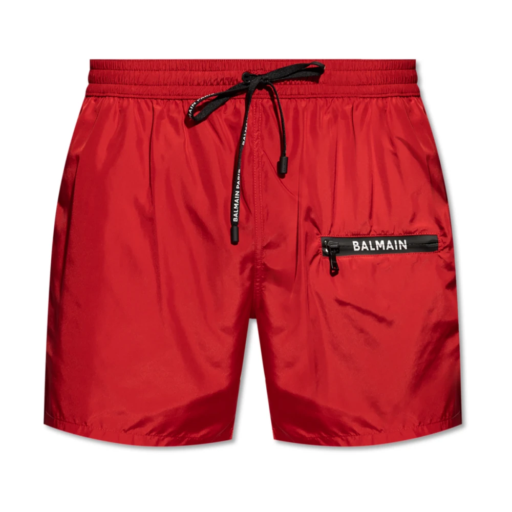 Balmain Zwembroek Red Heren