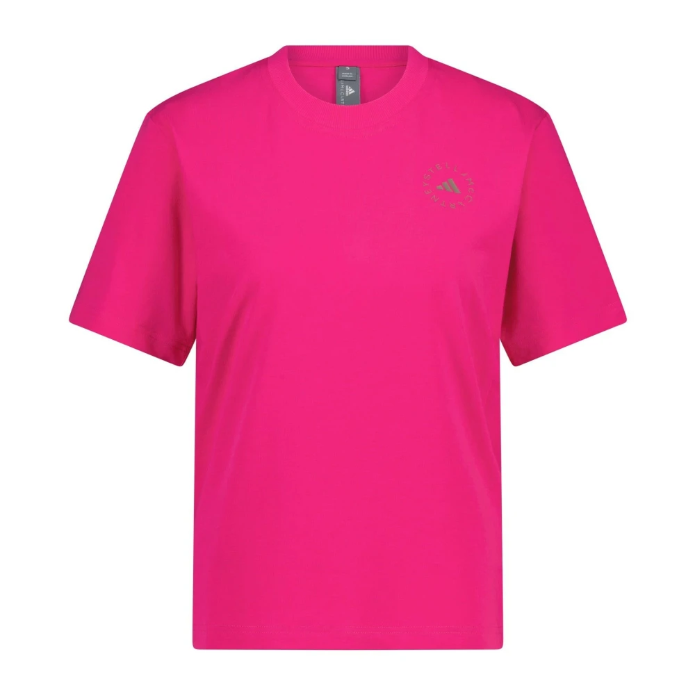 adidas by stella mccartney T-Shirts Pink Heren