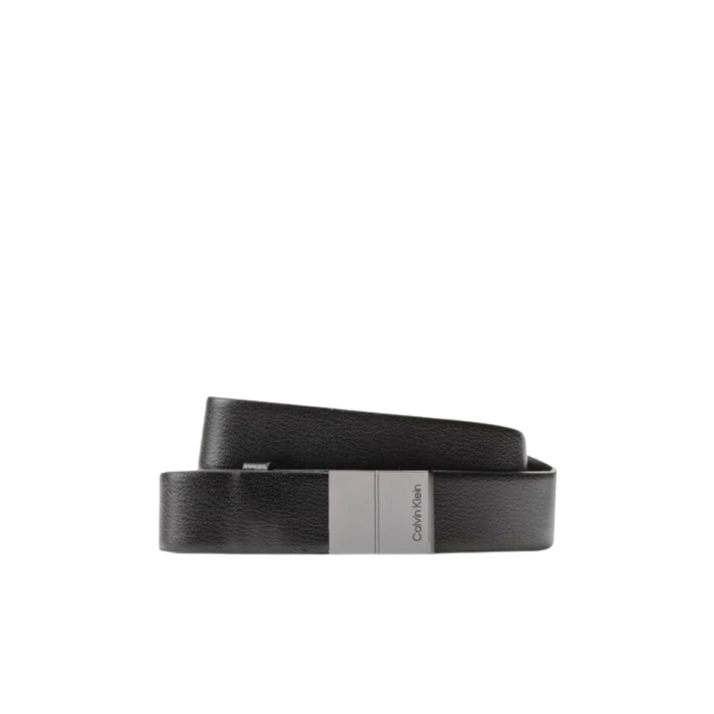 Calvin Klein Heren Iconic Hardware Riem Black Heren