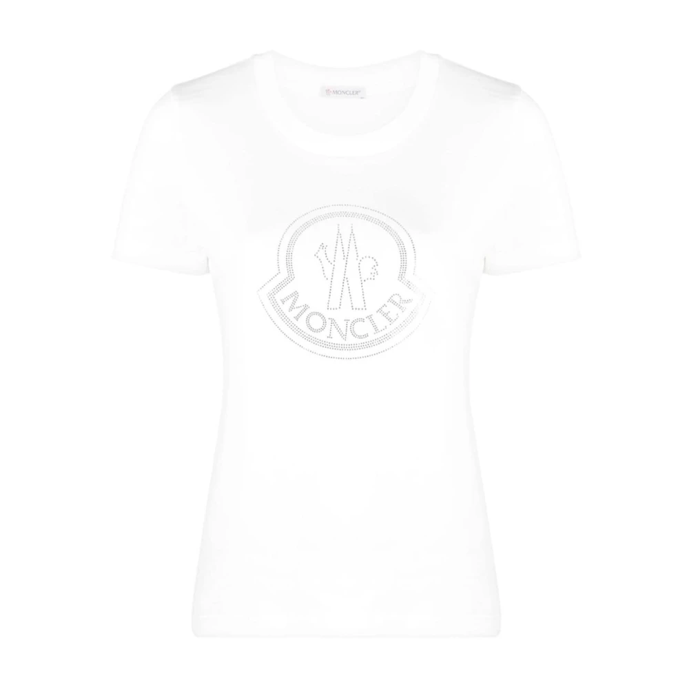 Moncler SS T-Shirt 033 8C00034-829Fb White Dames