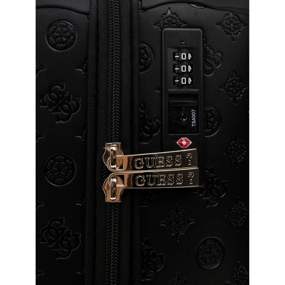 Guess Stijlvolle Zwarte Reiskoffer Dames Black Unisex