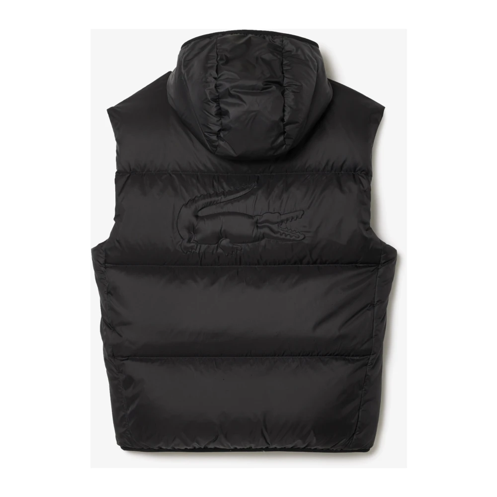 Lacoste Zwarte Jas Black Heren