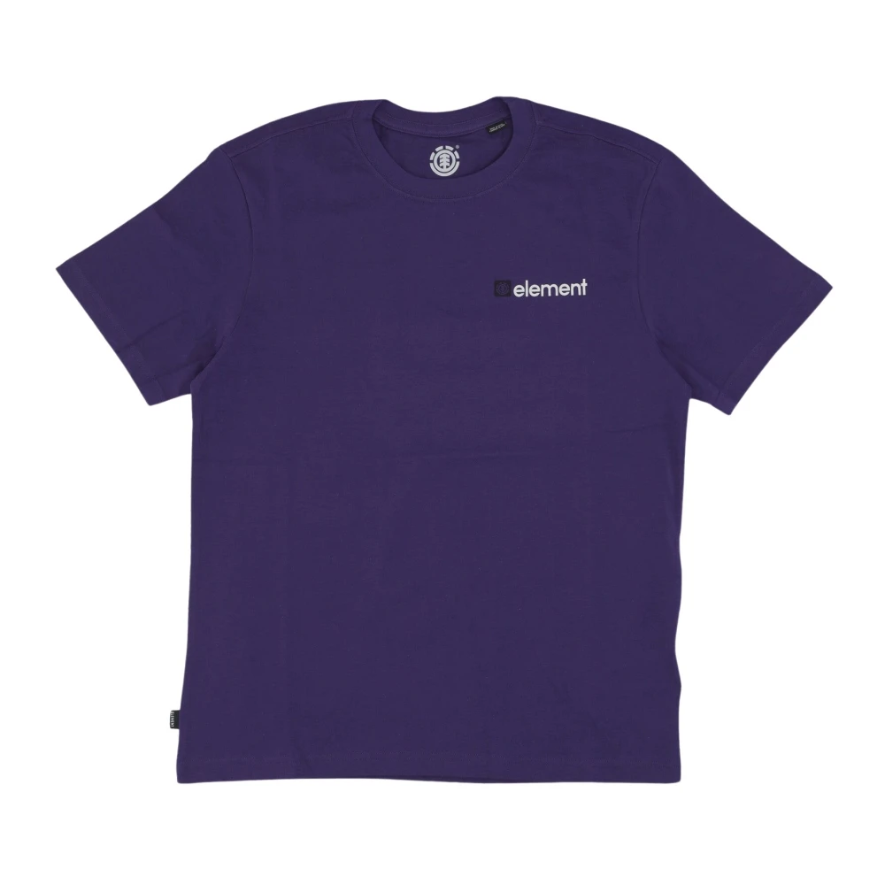 Element Grape Tee Heren Korte Mouw T-shirt Blue Heren