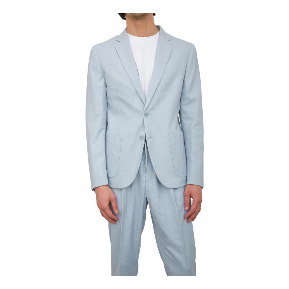 Antony Morato Men's Sky Blue Suit Jacket