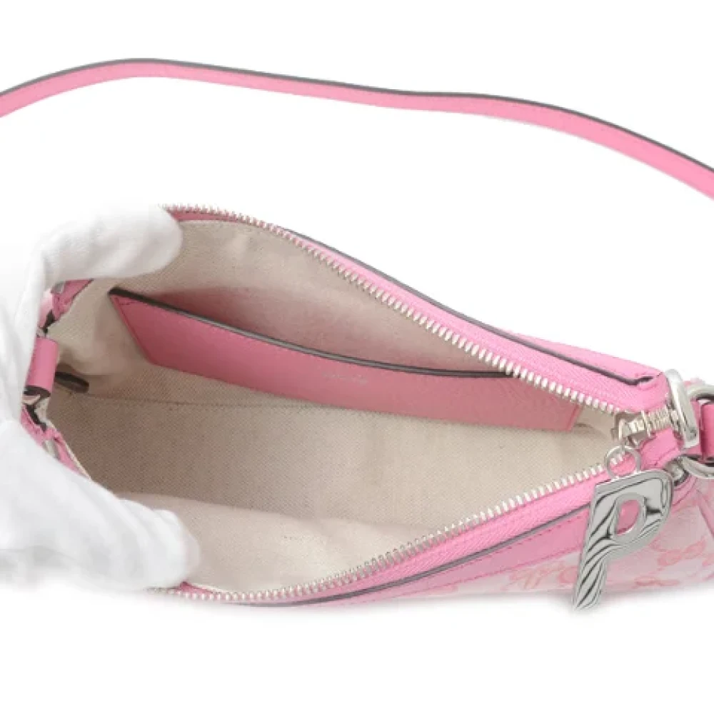 Gucci Vintage Pre-owned Canvas gucci-bags Pink Dames