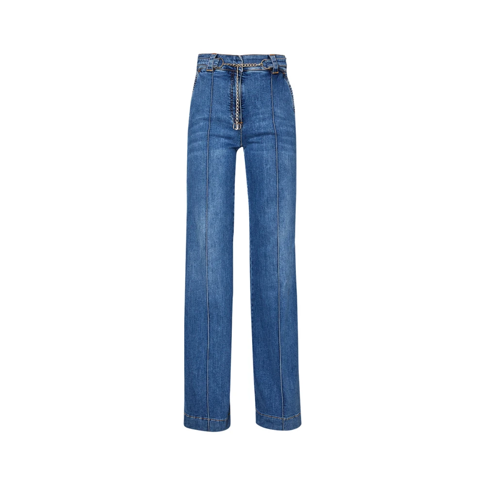 Liu Jo Zwarte Denim Jeans Trendy Casual Chic Blue Dames