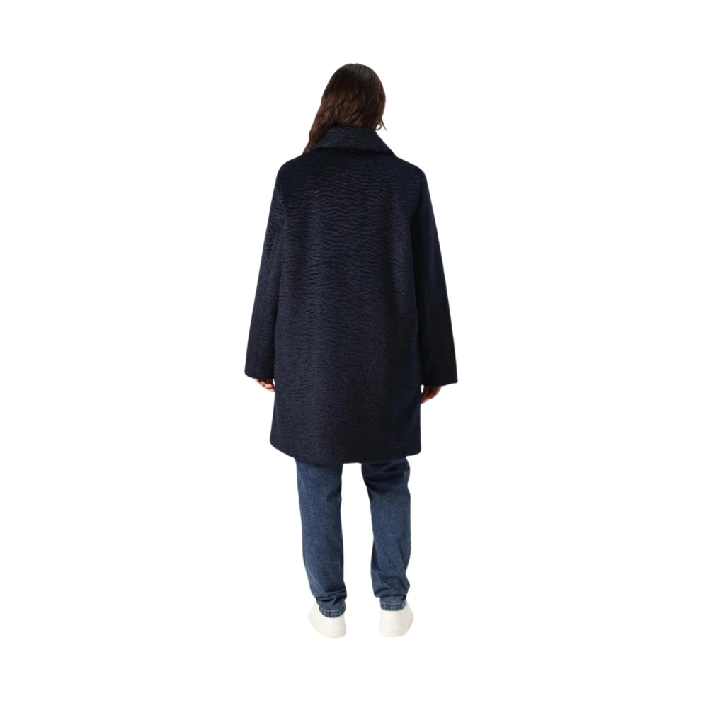 Marina Rinaldi Stijlvolle Winterjas Blue Dames