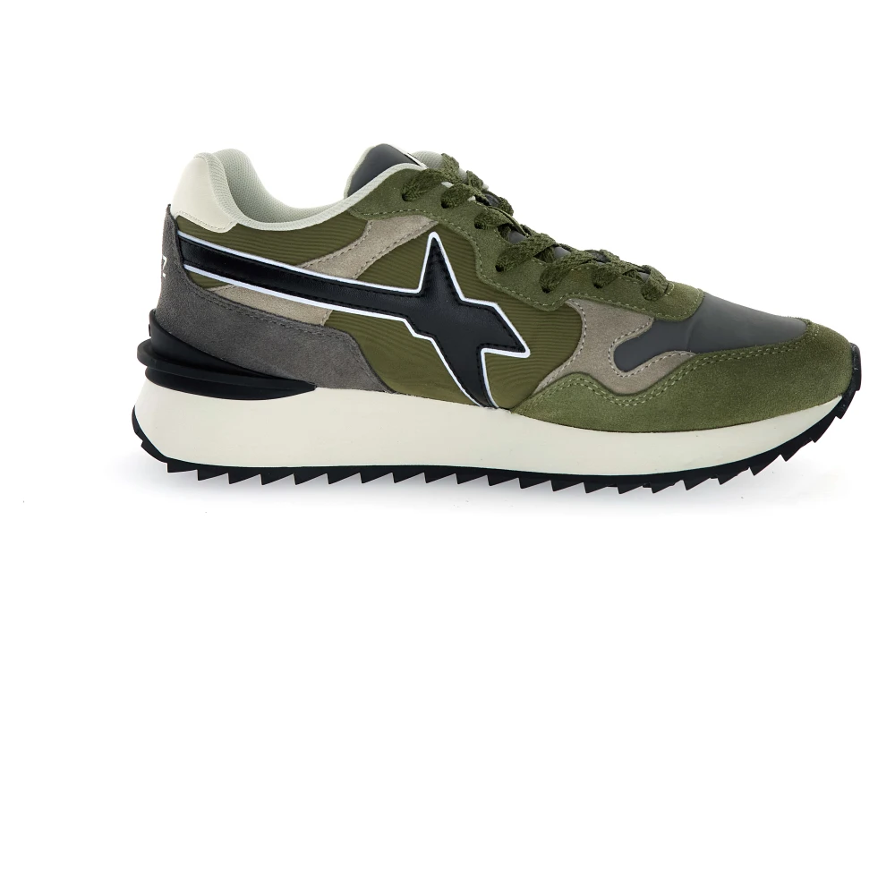 W6yz Men's Green Sneakers, 6 Uk, Trainers